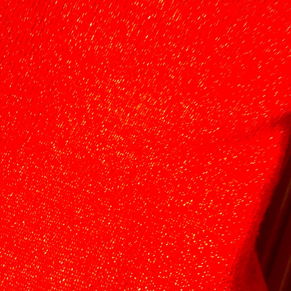 Metallic Red long sleeved Top gently used
